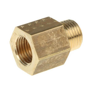 Raccord Laiton BSPT Mâle Vers NPT Femelle | 1/4" | Pour Manomètre, Transmission Eau/gaz/huile